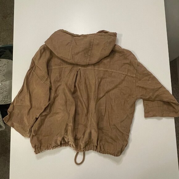 LIABELLA Linen Zip-up Hoodie - Picture 2 of 3